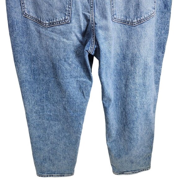 New Madewell The Perfect Vintage Straight Jeans Knee-Rip Edition Women's Size 33 - Picture 7 of 15